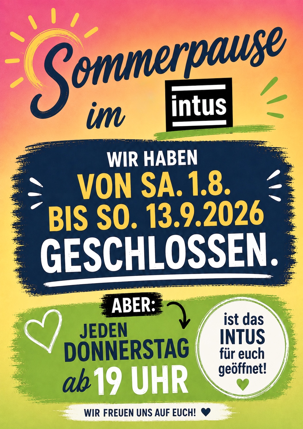 Sommerpause