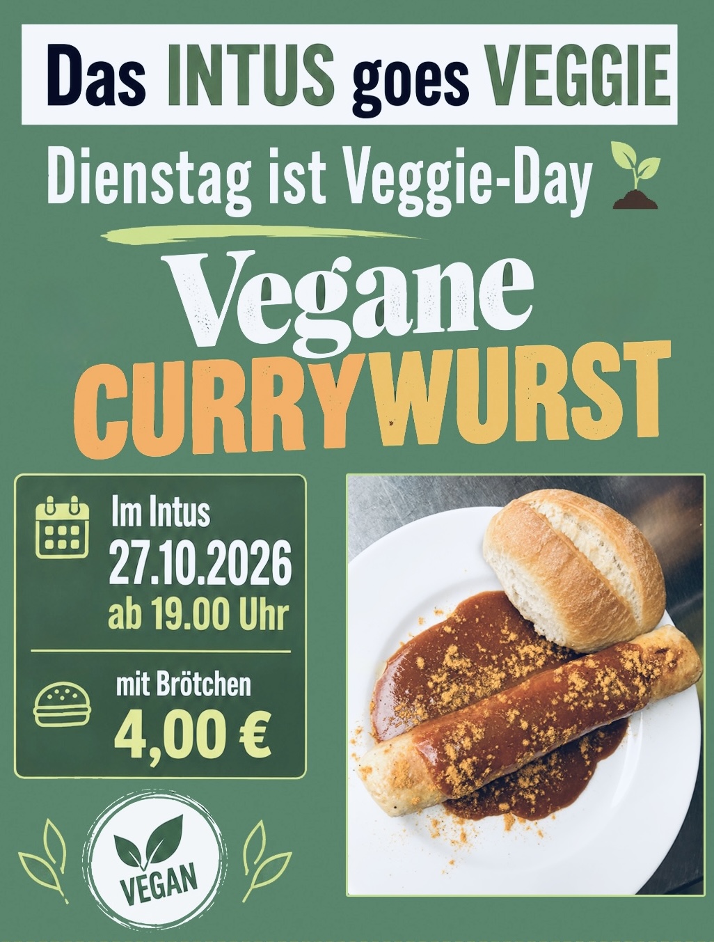 Dienstag ist Veggie-Day