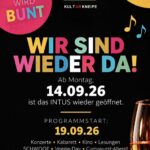 WIR SIND WIEDER DA!